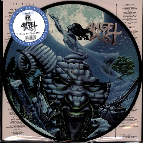 Angel Dust - To Dust You Will Decay Picture Disc Edition