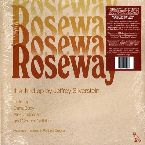 Jeffrey Silverstein - Roseway Red Vinyl Edition