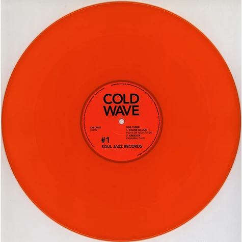 Soul Jazz Records presents - Cold Wave Orange Vinyl Edition