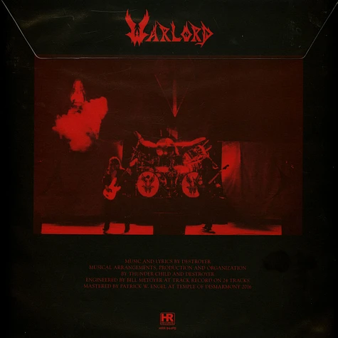 Warlord - Lost And Lonely Days / Aliens Picture Shape Disc Edition