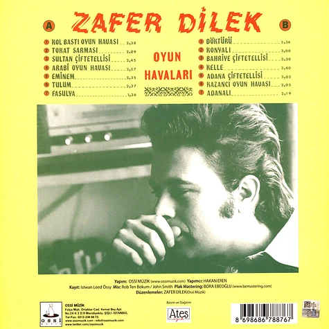 Zafer Dilek - Oyun Havalari