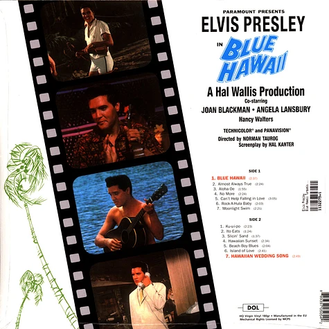 Elvis Presley - Blue Hawaii Turquoise Vinyledition