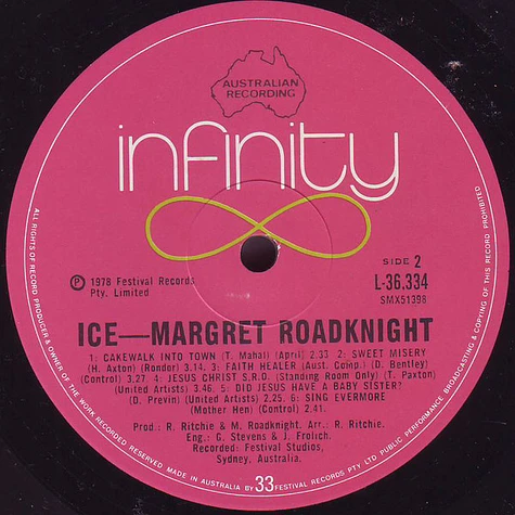 Margret Roadknight - Ice