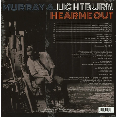 Murray A. Lightburn, - Hear Me Out