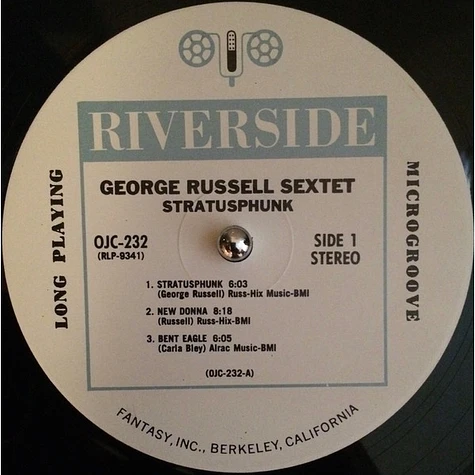 The George Russell Sextet - Stratusphunk