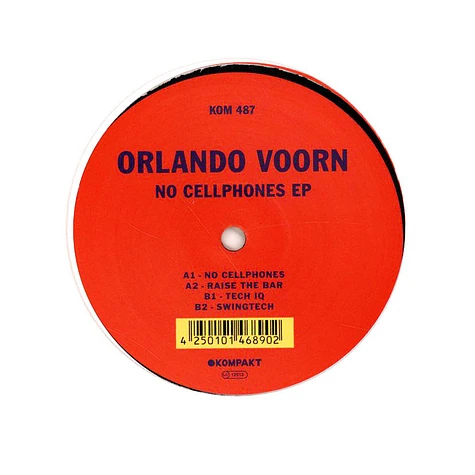 Orlando Voorn - No Cellphones EP