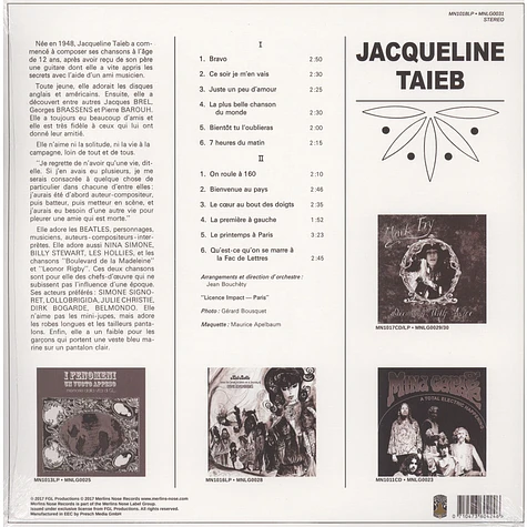 Jacqueline Taieb - Jacqueline Taieb