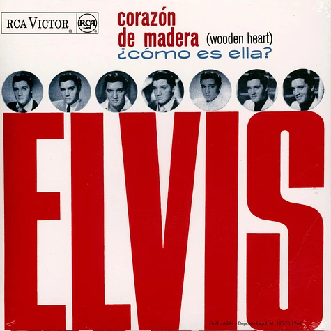 Elvis Presley - EP Stranger No. 13 - Corazon De Madera (Espagne) Translucent Vinyl Edition