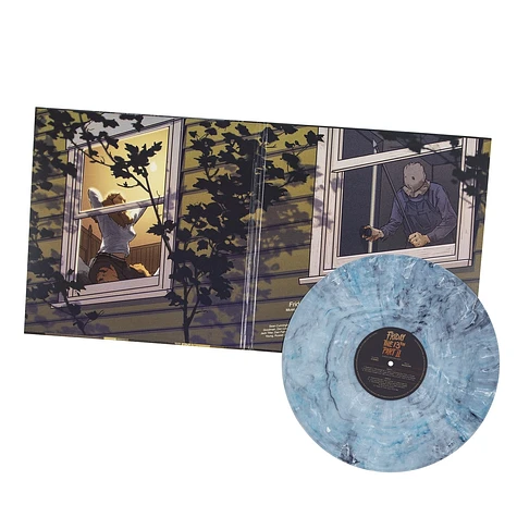 Harry Manfredini - OST Friday The 13th Part 2 Blue / Black / White Marbled Vinyl Edition