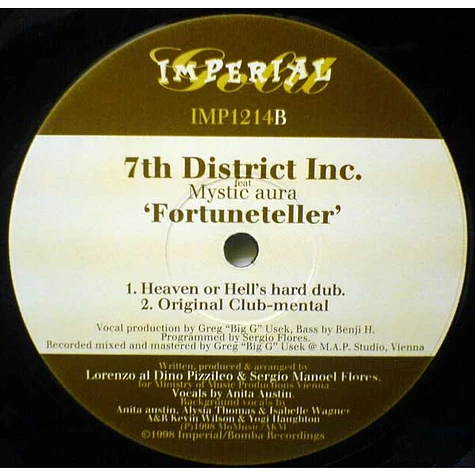 7th District Inc. Feat Mystic Aura - Fortuneteller