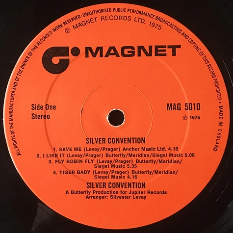 Silver Convention - Silver Convention