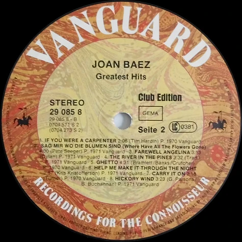 Joan Baez - Greatest Hits