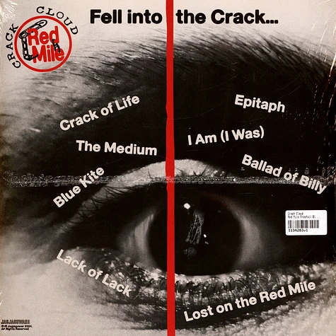 Crack Cloud - Red Mile Freefall Blue Vinyl Edition