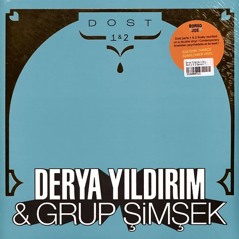 Derya Yıldırım & Grup Şimşek - Dost 1 & 2 Eastern Thrace Sunflower Vinyl Edition