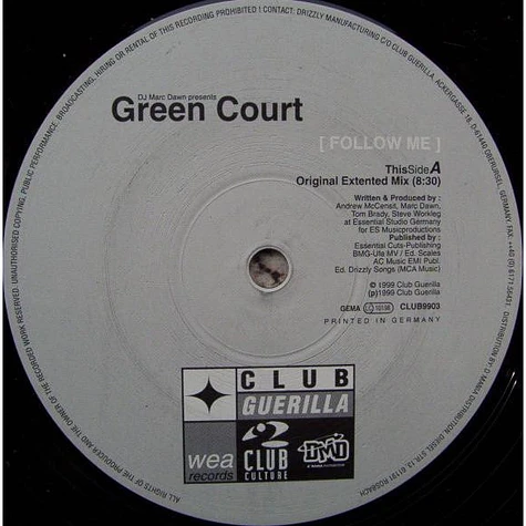 Marc Dawn Presents Green Court - Follow Me