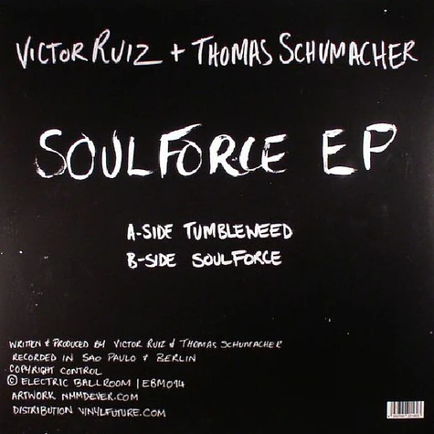 Victor Ruiz + Thomas Schumacher - Soulforce EP