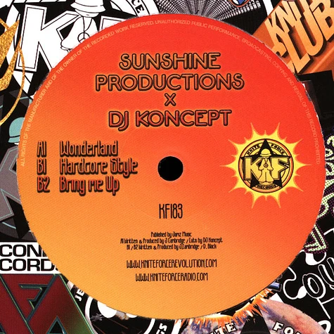 Sunshine Productions X DJ Koncept - Wonderland EP