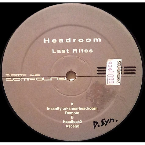 Headroom - Last Rites