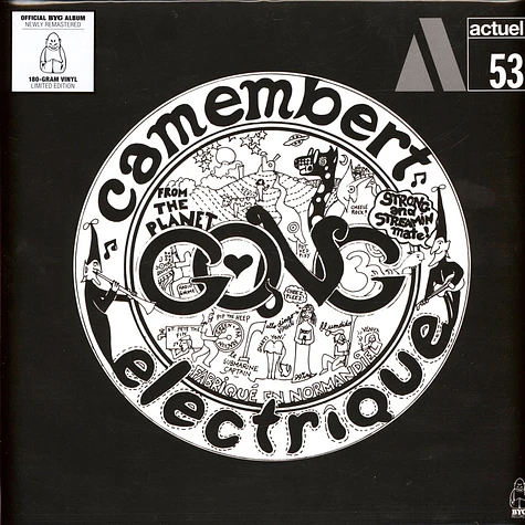 Gong - Camenbert Electrique Black Vinyl Edition