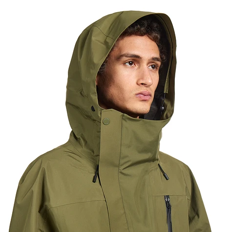 Maharishi Waterproof 3L Asym Storm Parka Olive HHV