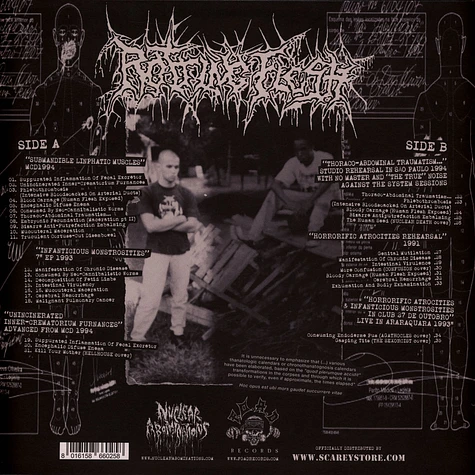 Rotting Flesh - Mesologic Colliquative Effects Upon.. Black Vinyl Edition