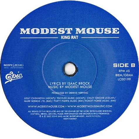 Modest Mouse - Dashboard