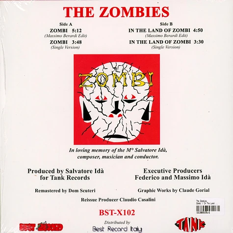 The Zombies - Zombi / In The Land Of The Zombi Black Vinyl Edition