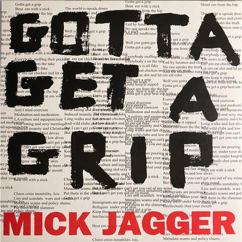 Mick Jagger - Gotta Get A Grip / England Lost