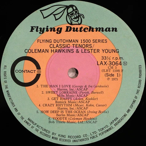 Coleman Hawkins And Lester Young - Classic Tenors