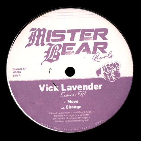 Vick Lavender - Essance EP