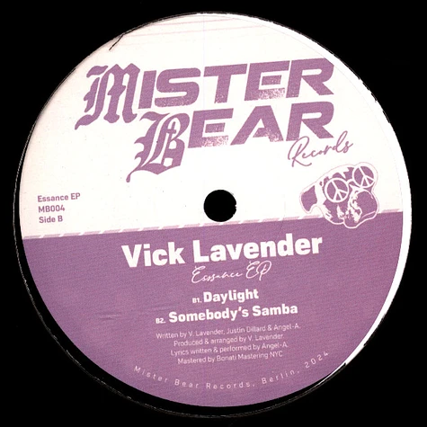 Vick Lavender - Essance EP