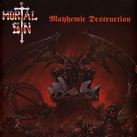 Mortal Sin - Mayhemic Destruction - Silver Vinyl Edition Edition