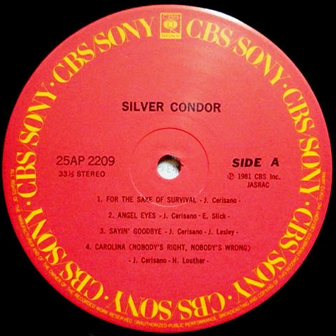 Silver Condor - Silver Condor