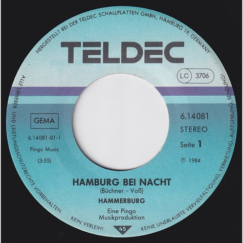 Hammerburg - Hamburg Bei Nacht