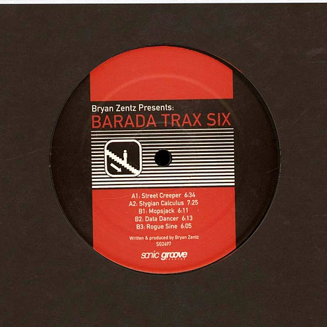 Bryan Zentz - Barada Trax Volume 6