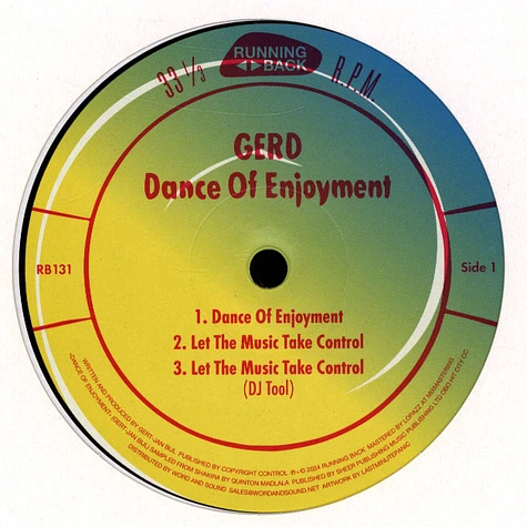 Gerd - Dance Of Enjoyment