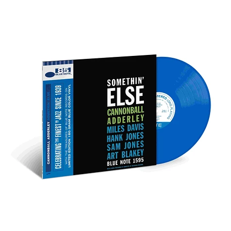 Cannonball Adderley - Somethin' Else Blue Note 85 Collection Blue Vinyl Edition