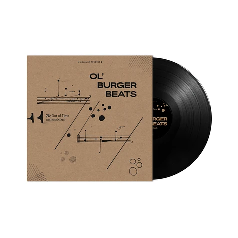 Ol' Burger Beats - 74: Out Of Time Instrumentals HHV Exclusive Black Vinyl Edition