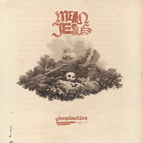 Mean Jesus - Abomination Half Cream / Half Maroon Vinyl Edition