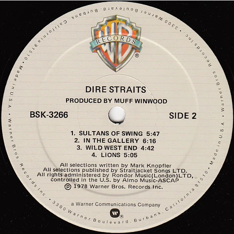 Dire Straits - Dire Straits