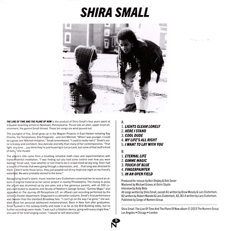 Shira Small - The Line Of Time And The Plane Of Now Splatter Vinyl Edition