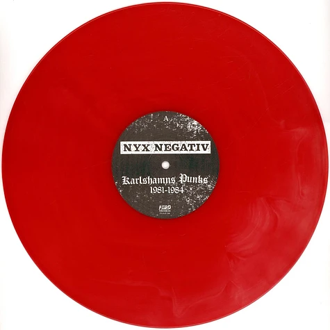 Nyx Negativ - Kalrshamns Punks 1981-1984 Purple Red Swirl Vinyl Edition