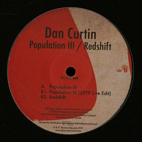 Dan Curtin - Population III / Redshift