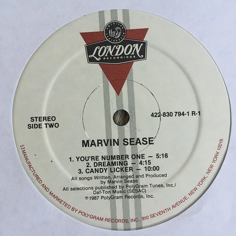 Marvin Sease - Marvin Sease