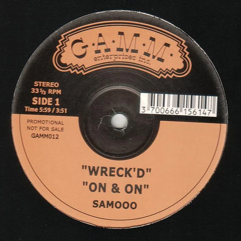 Samo - Wreck'd EP
