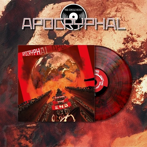 Apocryphal - Facing The End Transparent Marbled Red & Black Vinyl Edition