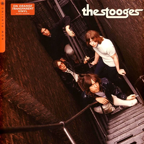 The Stooges - Now Playing Translucent Orange Crush Vinyl Edition