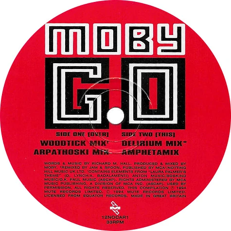 Moby - The Original Go