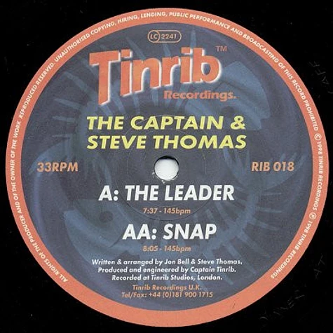 The Captain & Steve Thomas - The Leader / Snap