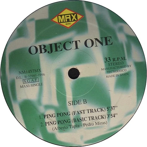 Object One - Ping Pong